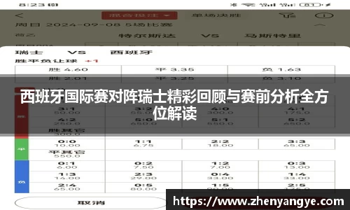 西班牙国际赛对阵瑞士精彩回顾与赛前分析全方位解读