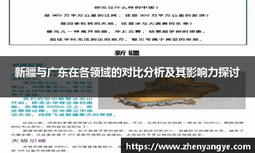 新疆与广东在各领域的对比分析及其影响力探讨